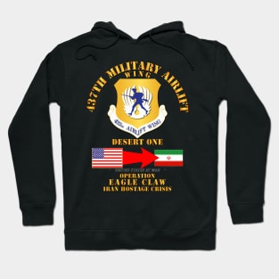 Operation Eagle Claw - Iran - 437th MAW Hoodie